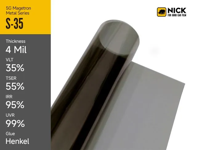 Fém autószínező és ablakfólia kiváló védelmet és stílust kínál